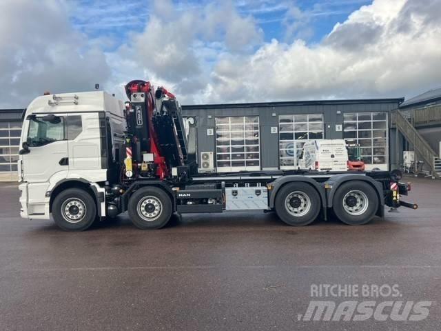 MAN TGX / TGS chassi 크레인 트럭