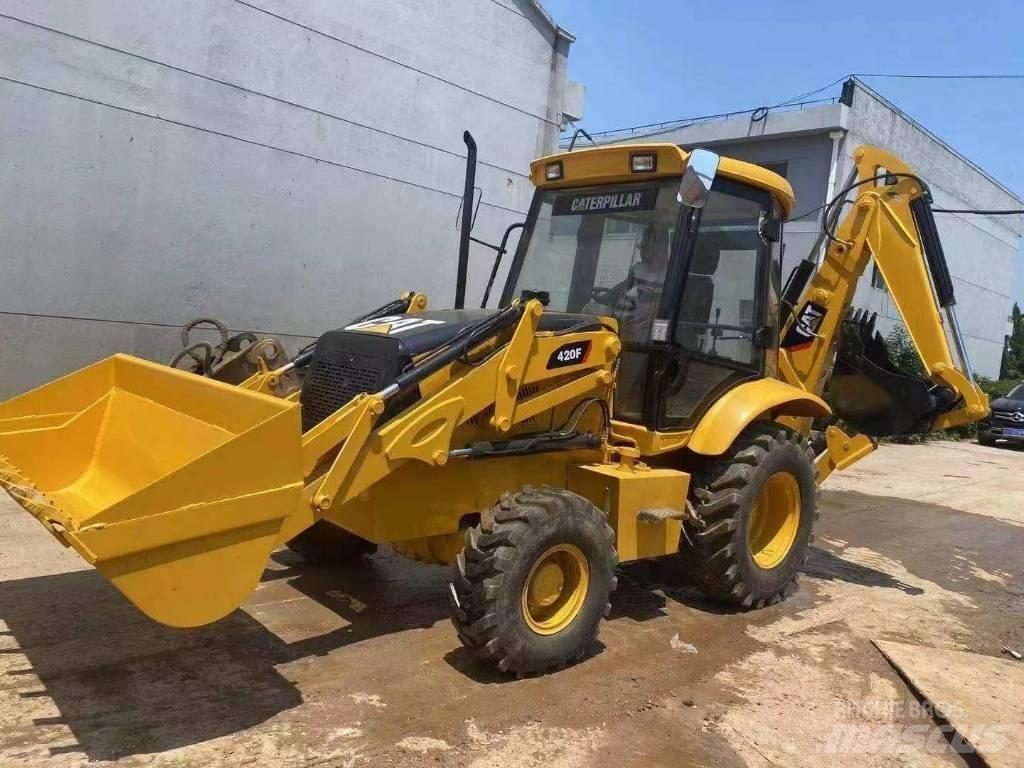 CAT 420F 백호로더