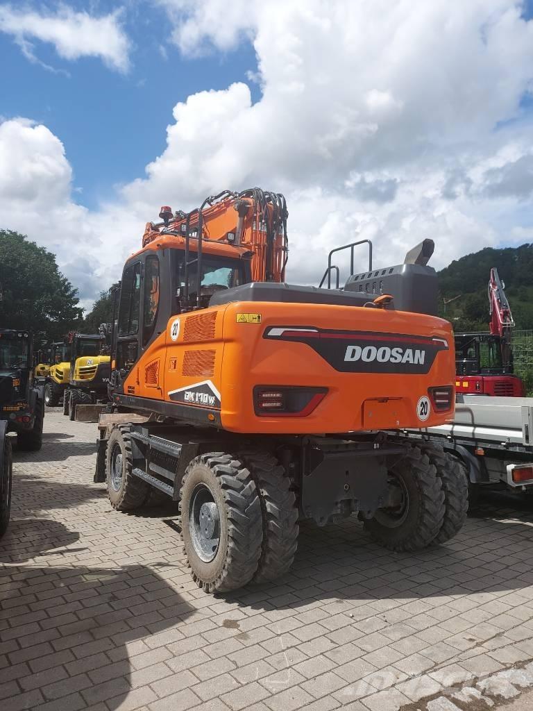 Develon DX 170 W-7  휠 굴삭기