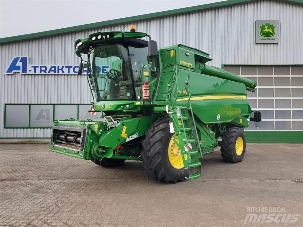 John Deere T670 콤바인 수확기