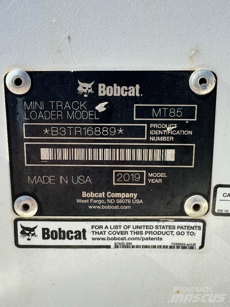 Bobcat MT 85  스키드로더