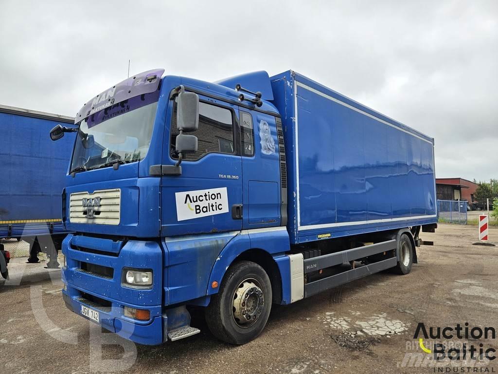 MAN TGA18.360 탑차 트럭