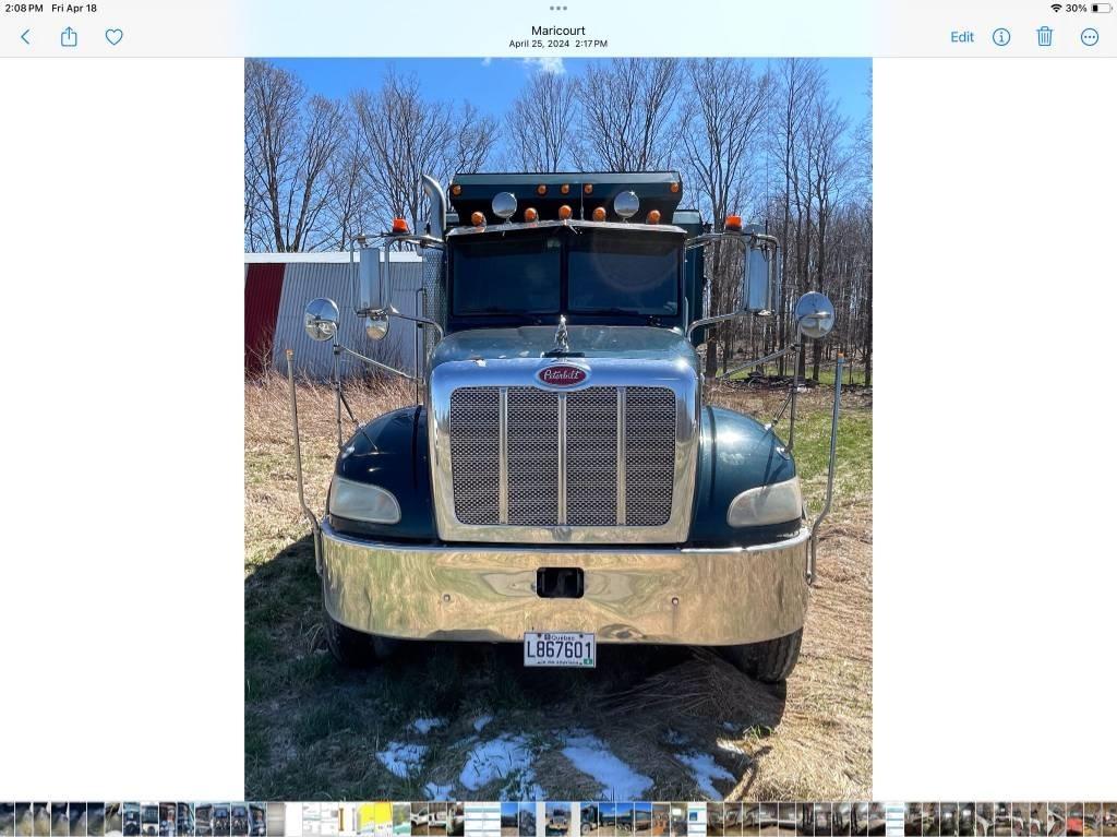Peterbilt 340 덤프 트럭