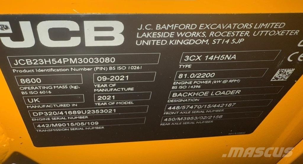 JCB 3 CX / joystic !! 백호로더