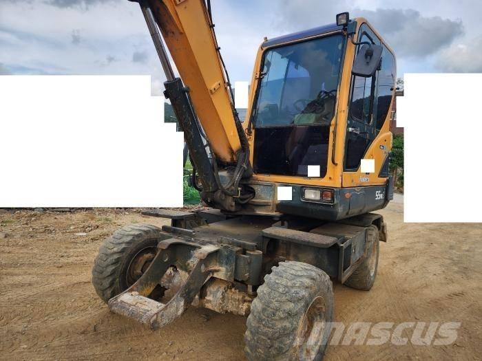 Hyundai Robex 55 W-3  휠 굴삭기