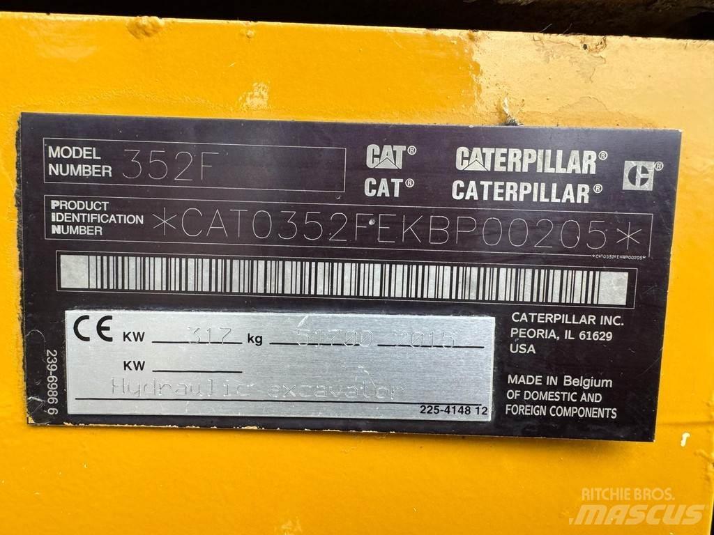 CAT 352F 대형 굴삭기 29톤 이상