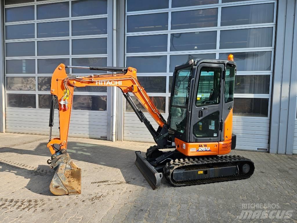 Hitachi ZX26U-6 소형 굴삭기 7톤 미만