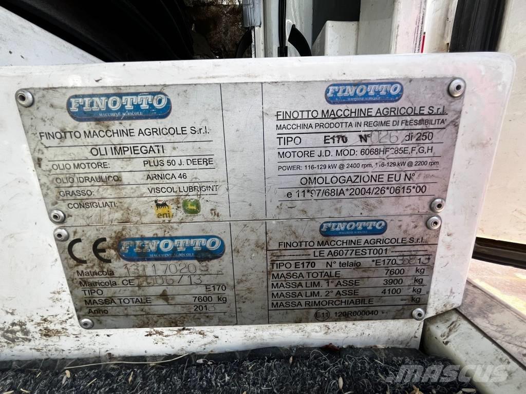  Finotto E170 스프레이어 퍼틸라이저