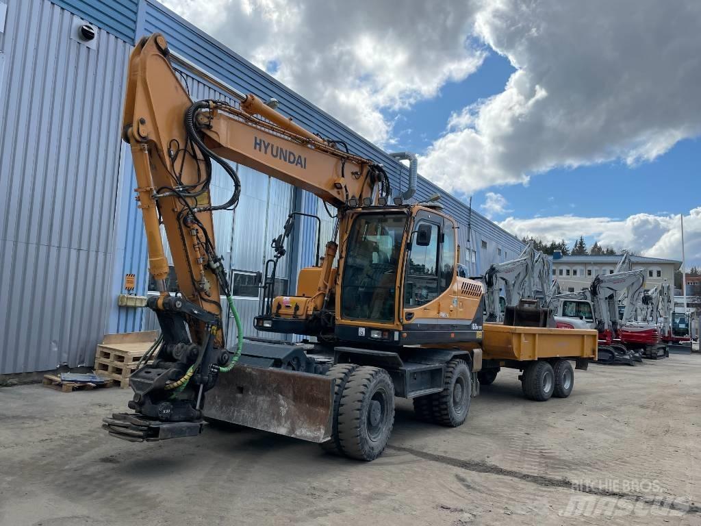 Hyundai 160W-9A  휠 굴삭기