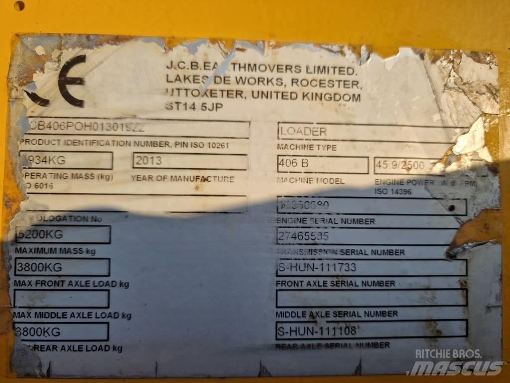 JCB 406 B  휠로우더