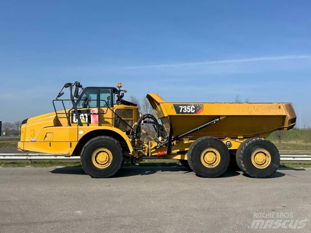 CAT 735C 연결식 홀러