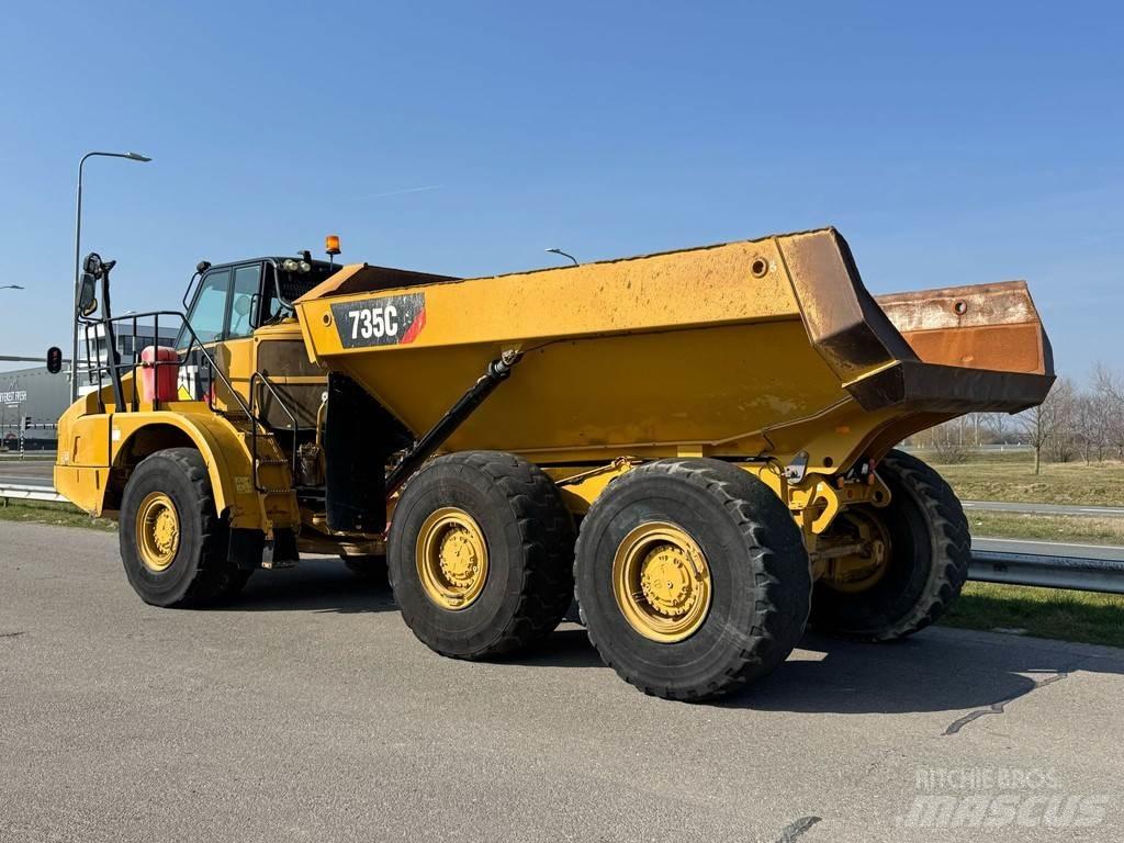 CAT 735C 연결식 홀러