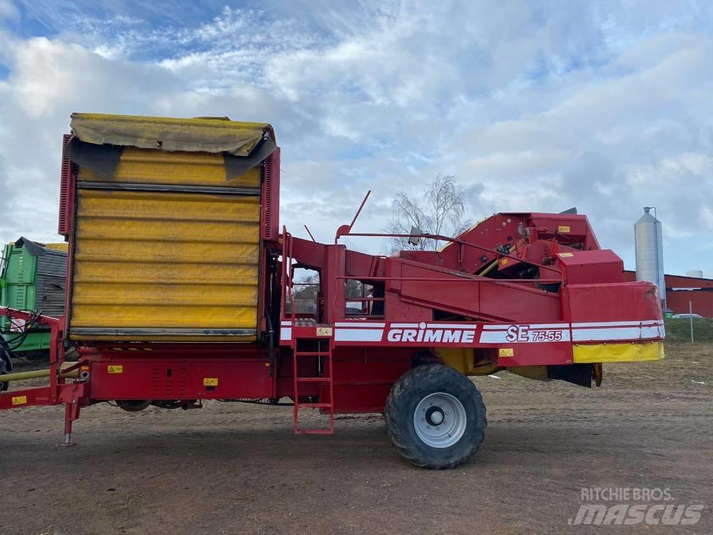 Grimme SE 75-55 감자수확기 및 포테이토디거