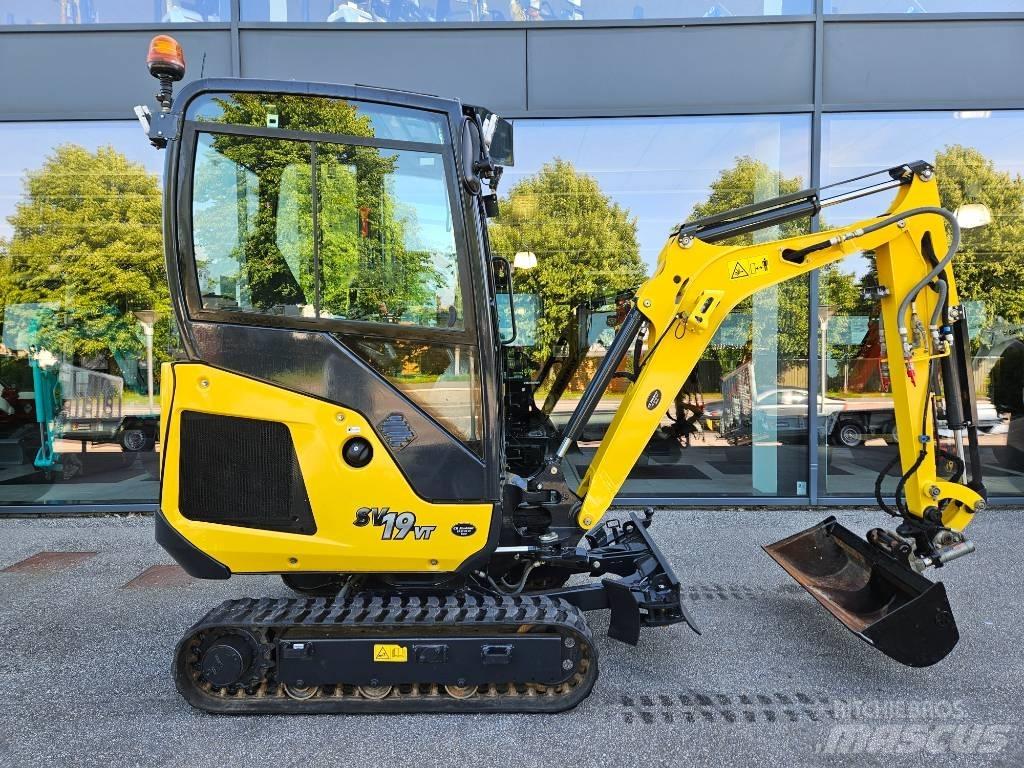 Yanmar SV 19 VT 소형 굴삭기 7톤 미만