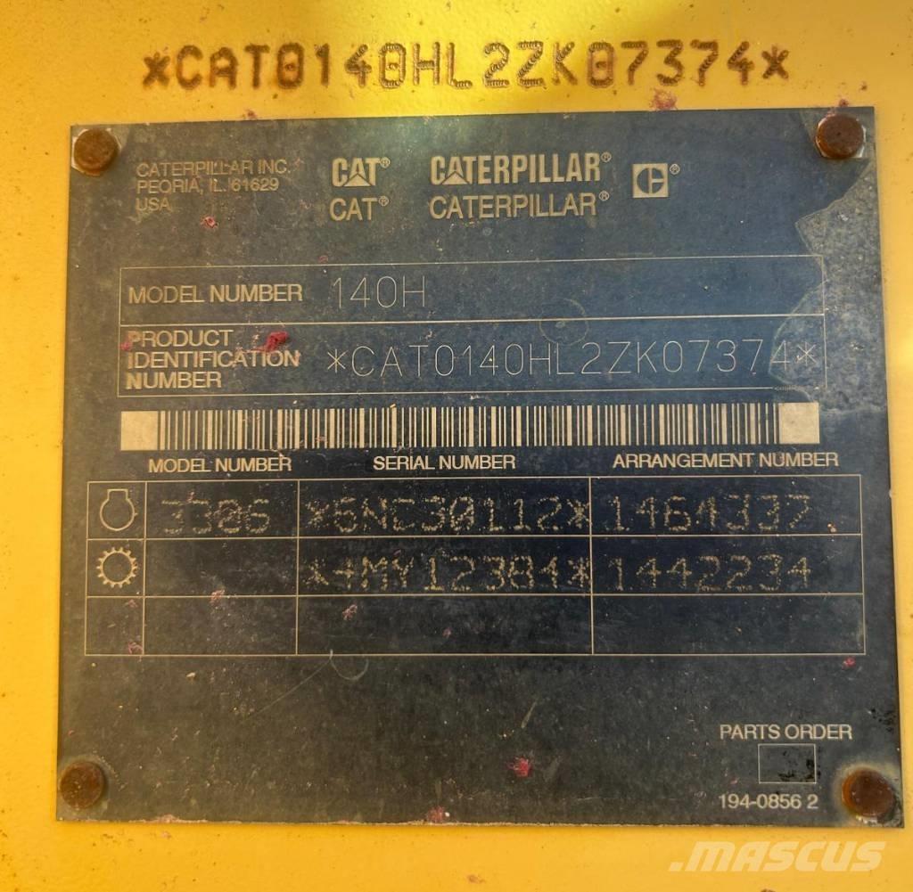 CAT 140 H 그레이더