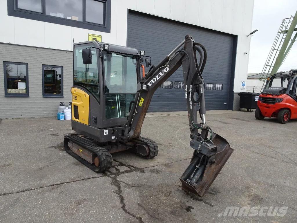 Volvo EC18E 소형 굴삭기 7톤 미만