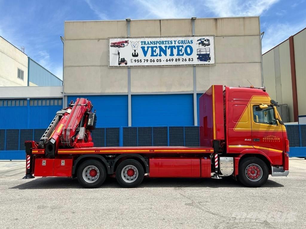 Volvo FH 540 크레인 트럭