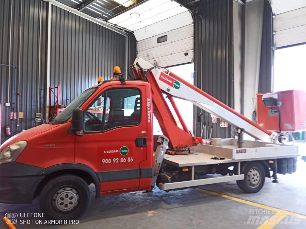 Multitel 160 Alu 트럭 탑재 고소작업대