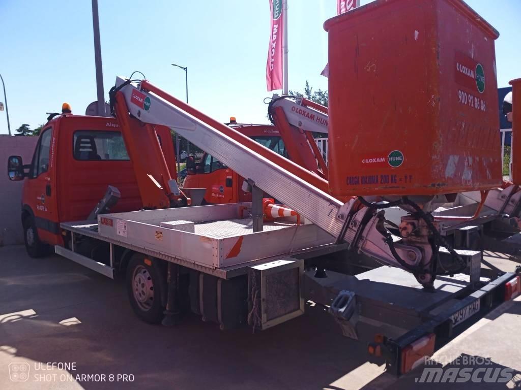 Multitel 160 Alu 트럭 탑재 고소작업대