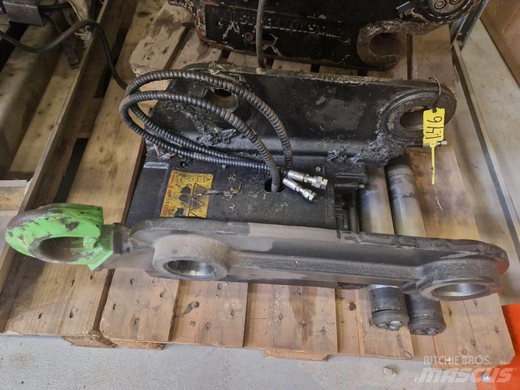 Steelwrist QCS50 붐 및 디퍼