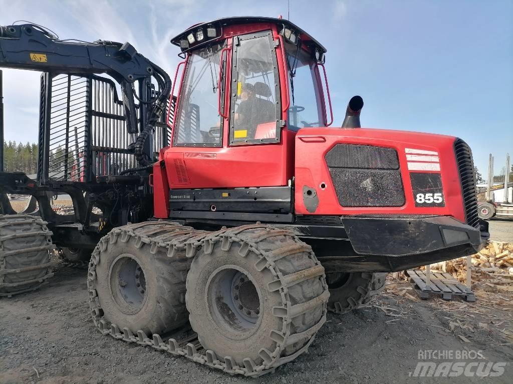 Komatsu 855 원목 포워더