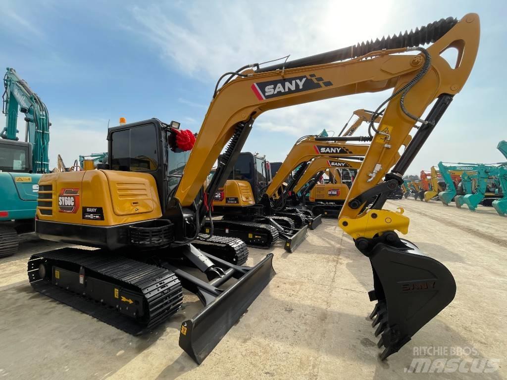 Sany SY 60 C Pro 소형 굴삭기 7톤 미만