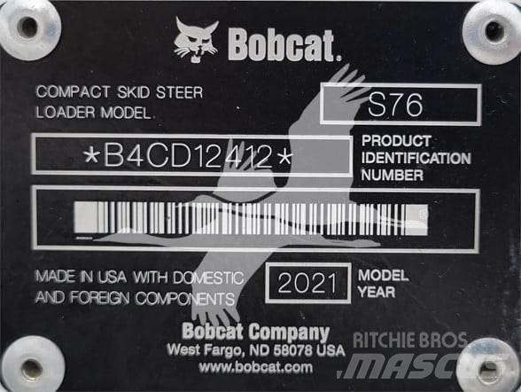 Bobcat S76  스키드로더