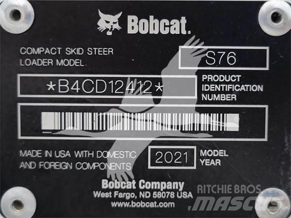 Bobcat S76  스키드로더