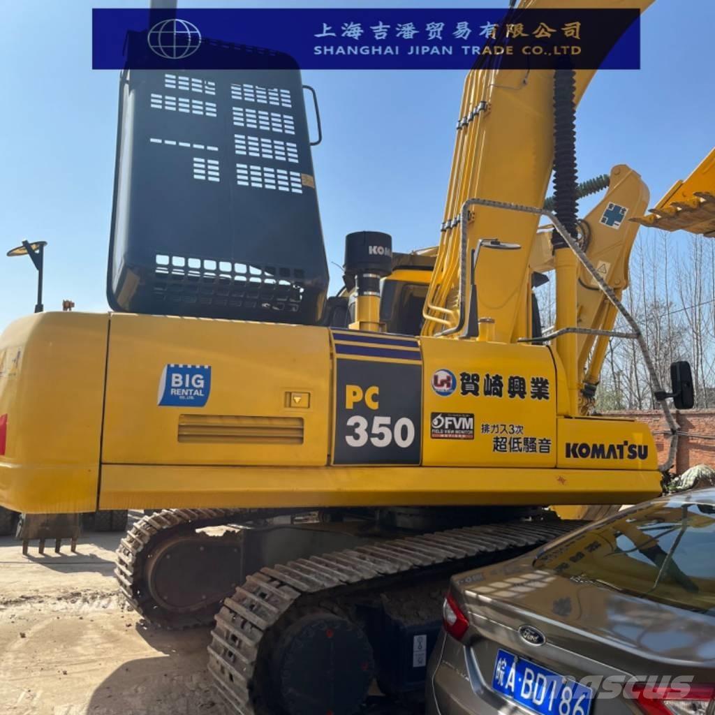 Komatsu PC 350 대형 굴삭기 29톤 이상