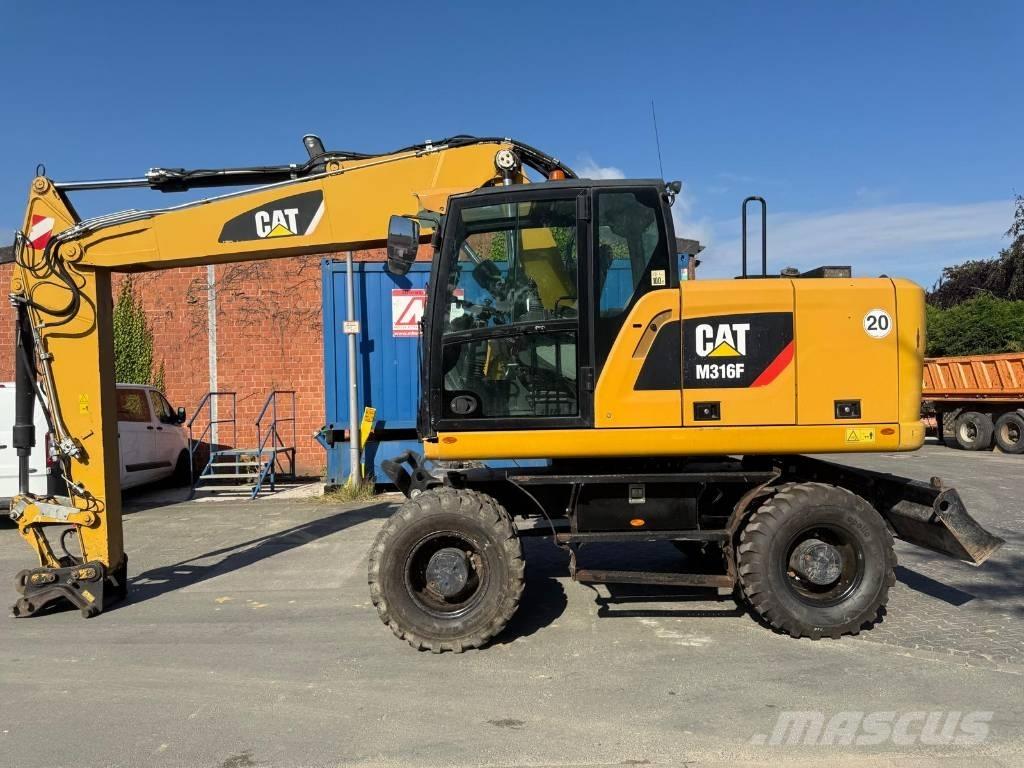 CAT M 316F  휠 굴삭기