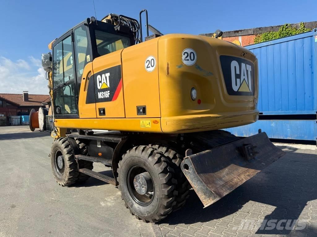 CAT M 316F  휠 굴삭기
