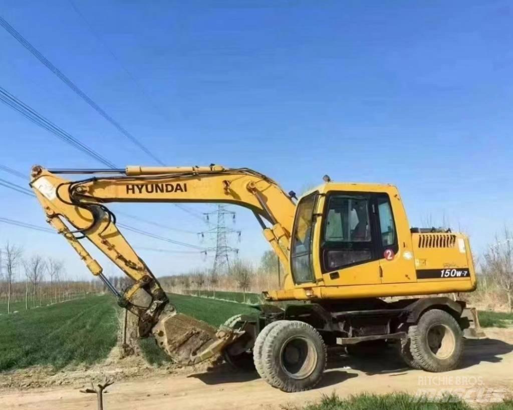 Hyundai 150W-7  휠 굴삭기