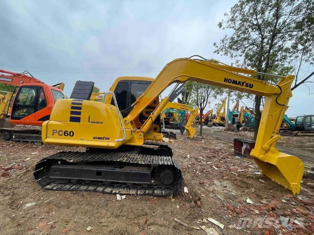 Komatsu PC 60 소형 굴삭기 7톤 미만