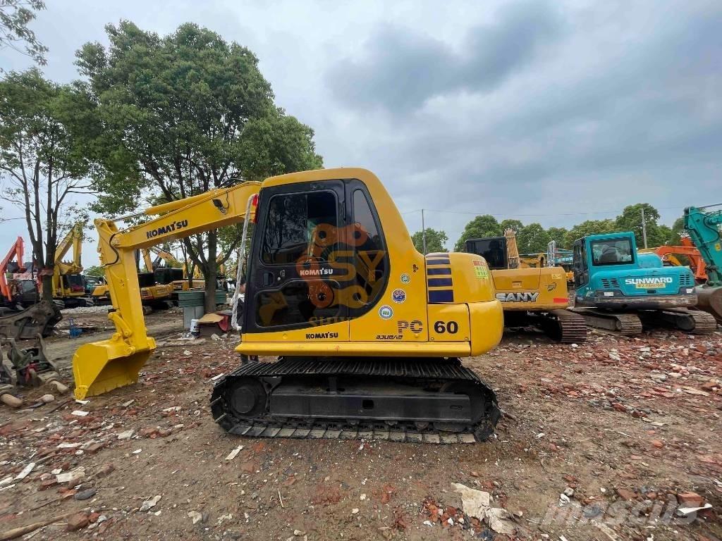 Komatsu PC 60 소형 굴삭기 7톤 미만