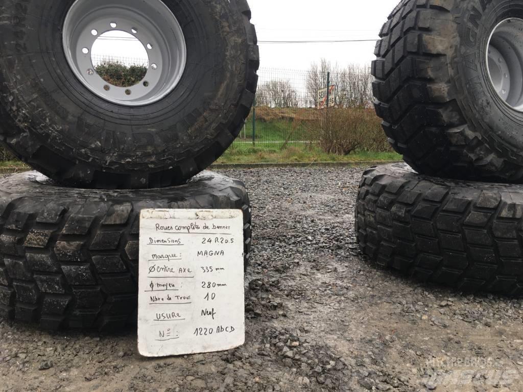  MAGNA TYRES 24R20.5 타이어, 휠 및 림