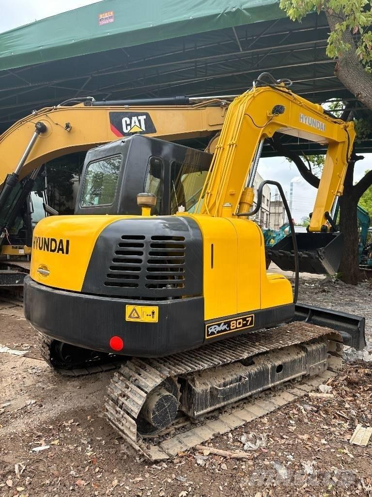 Hyundai 80-7 대형 굴삭기 29톤 이상