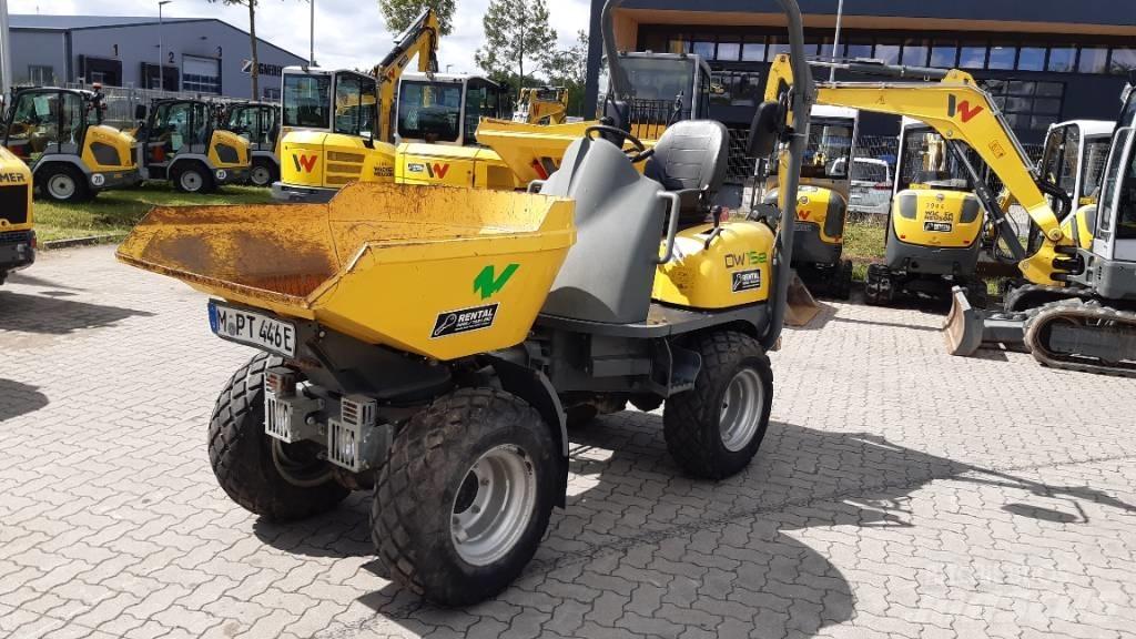 Wacker Neuson DW15e 건설현장 덤프트럭