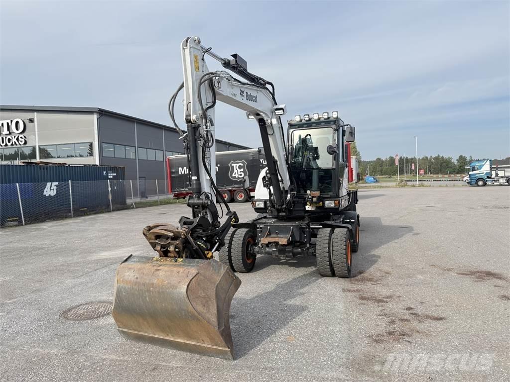 Bobcat E57W  휠 굴삭기