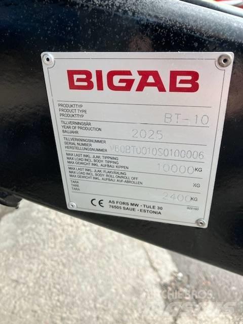 Bigab BT 10 플랫베드/드롭사이드 트레일러