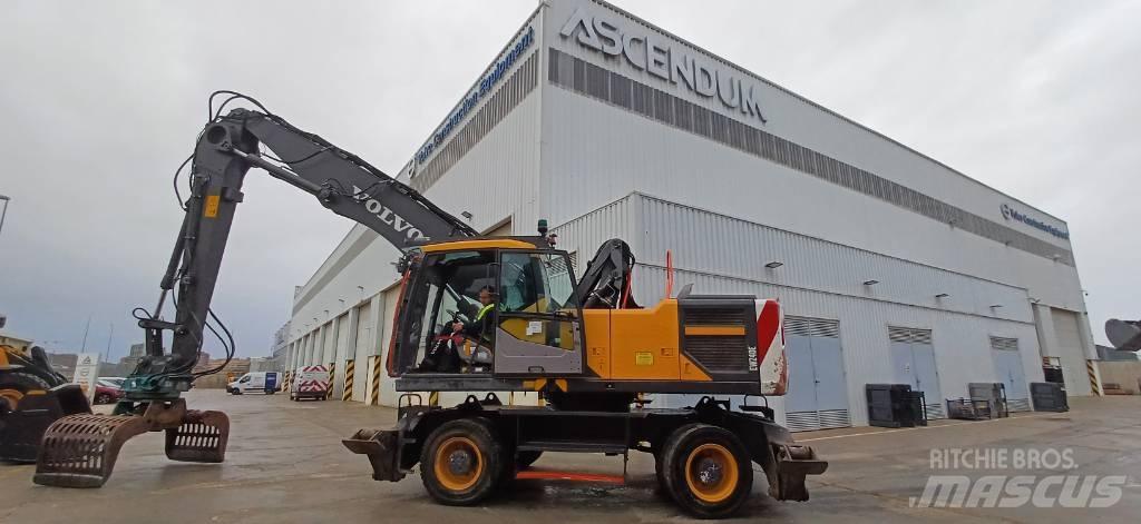 Volvo EW 240 E  휠 굴삭기