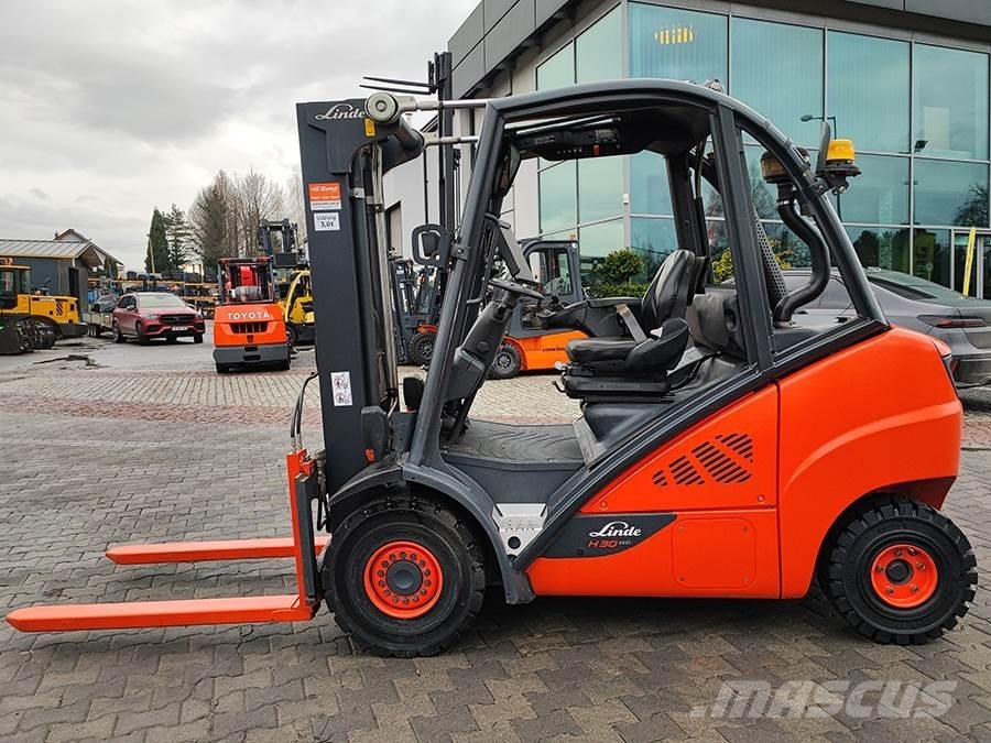 Linde H30D-02 디젤 지게차