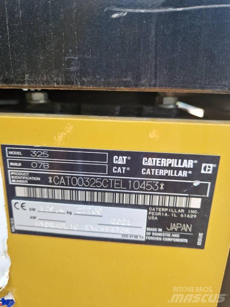 CAT 325 대형 굴삭기 29톤 이상