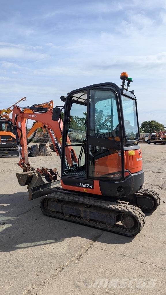 Kubota U 27 소형 굴삭기 7톤 미만