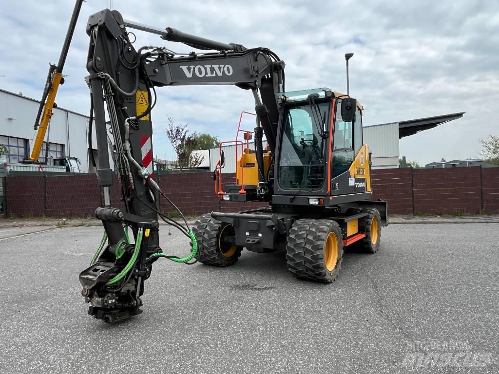 Volvo EWR 130 E  휠 굴삭기