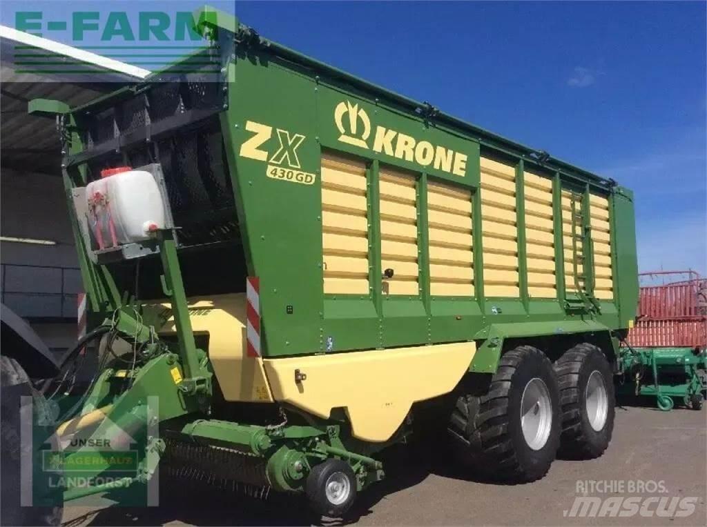Krone zx 430 gd 기타 세미 트레일러