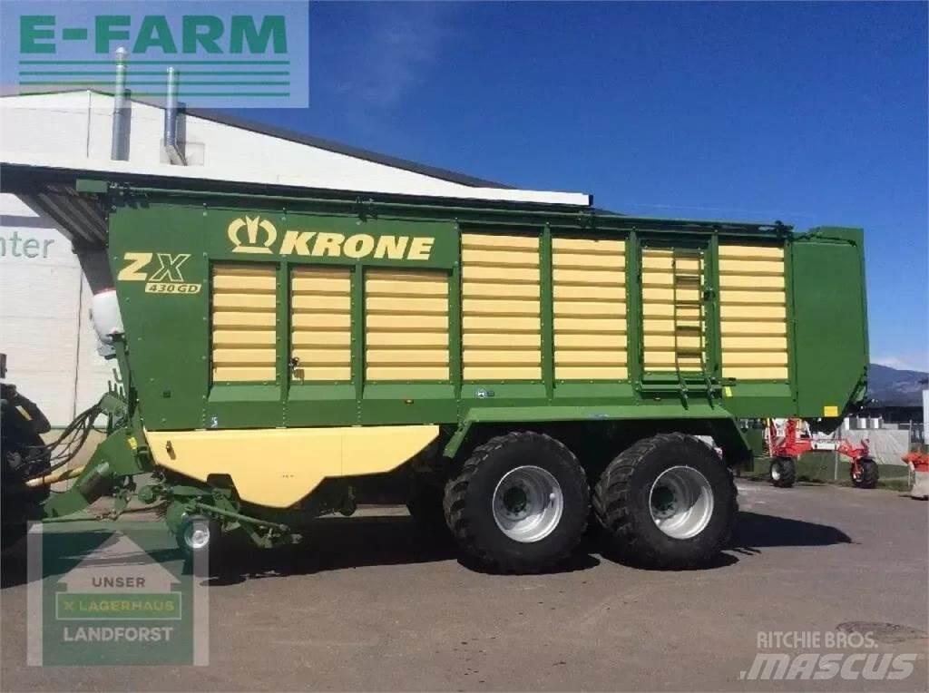 Krone zx 430 gd 기타 세미 트레일러
