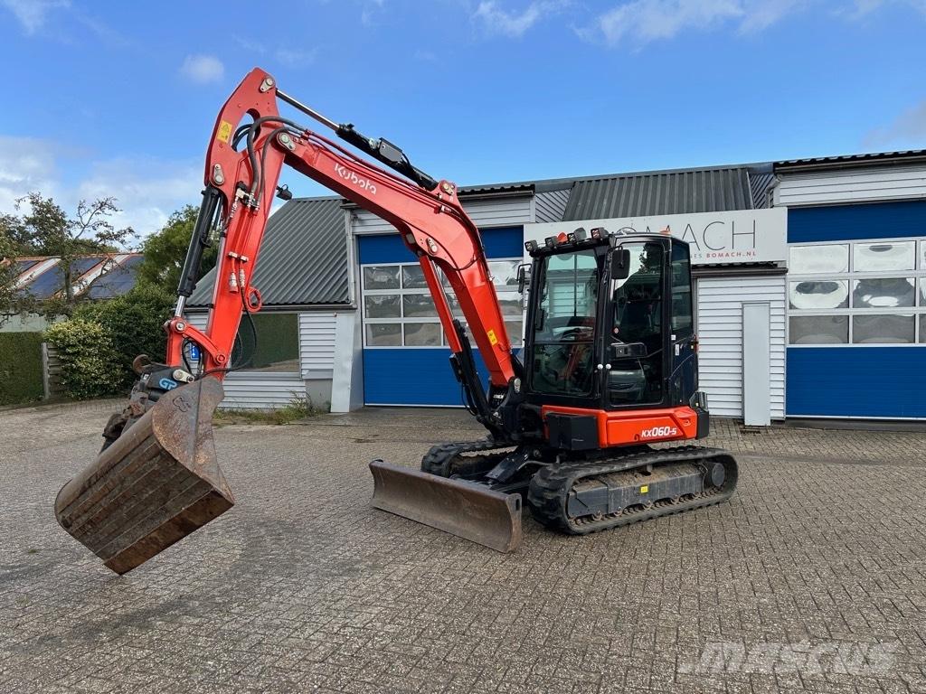 Kubota KX 060-5 소형 굴삭기 7톤 미만