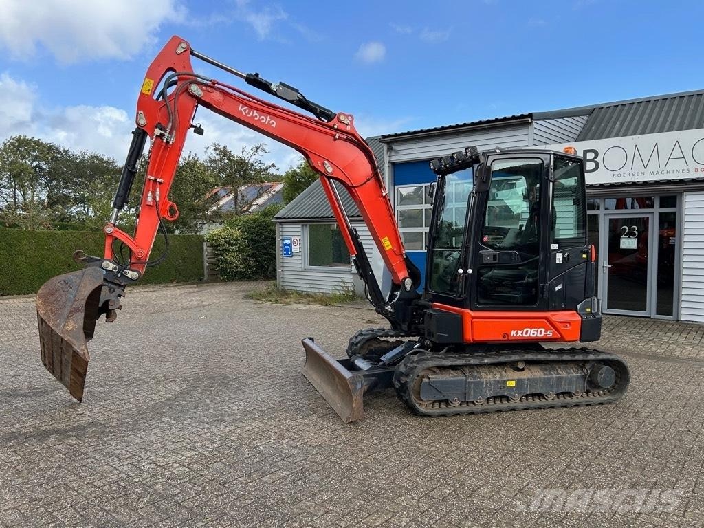 Kubota KX 060-5 소형 굴삭기 7톤 미만