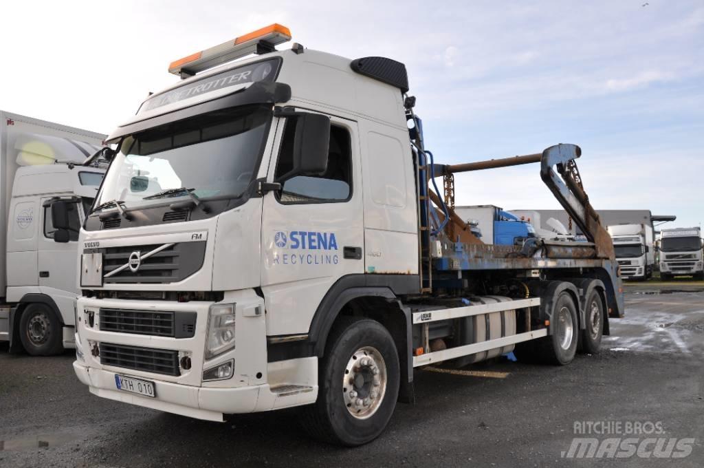 Volvo FM460 6X2 스킵 로더 트럭