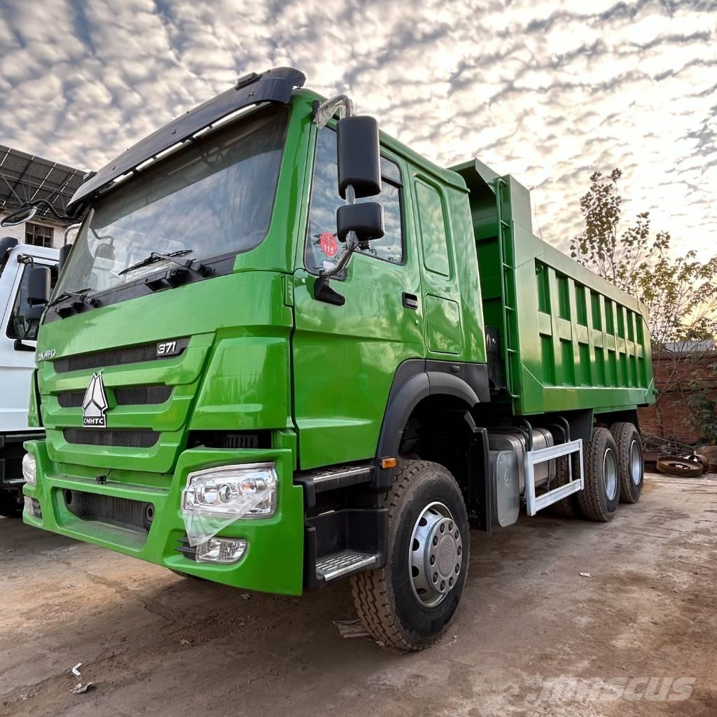 Howo 371 탑차 트럭
